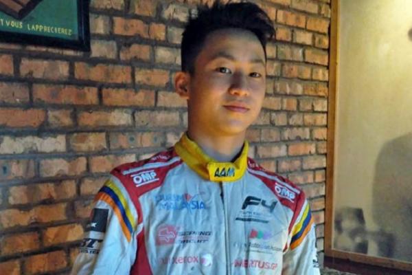 Keanon Santoso telah siapkan diri untuk mengikuti test Formula Master di sirkuit Sepang, Malaysia. (Foto : dok Keanon Santoso)
