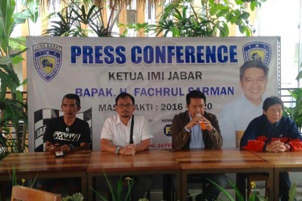  H Fachrul Sarman Undang Peliput Otomotif, Segera Umumkan Susunan Pengurus IMI Jabar.