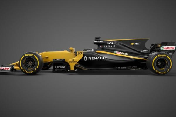 Tim F1 Renault luncurkan mobil F1 terbaru spesifikasi musim 2017 - (crash)