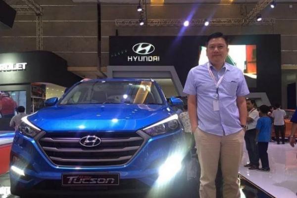 Hendrik Wiradjaja, Hyundai tawarkan kredit 5 tahun dan DP ringan di AutoPro 2017. (foto : budi santen)