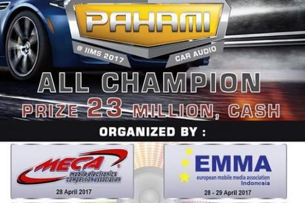 Event kompetisi car audio terbesar yang dilakukan secara bersamaan di IIMS 2017. (foto : ist)