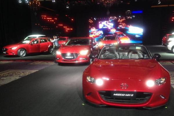 PT Eurokars Motor Indonesia untuk pertama kalinya pamer jajaran produk Mazda setelah ambil alih distribusi