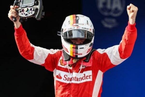 Vettel tak ingin terlena karena hasil tes yang menjanjikan. (foto : F1)