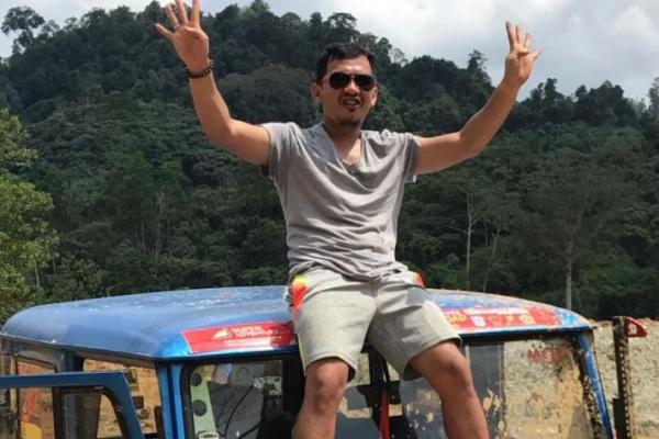 Hendrianto Gunawan, Ketua Penyelenggara Geopark Lestari Adventure Merangin Off Road