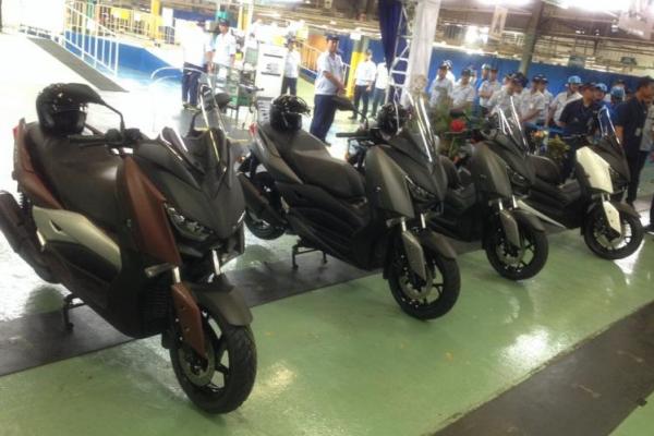 Yamaha XMAX 300cc diproduksi di Indonesia dan diekspor untuk pasar Eropa