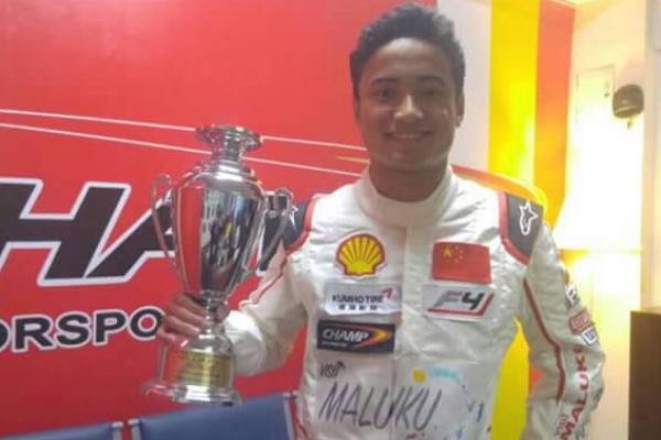 David Sitanala dua kali naik podium di seri 1 Formula 4 China 2017, Sirkuit Internasional Zhuhai
