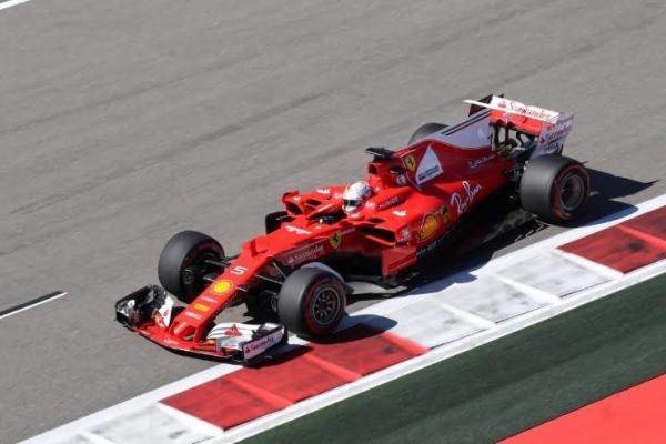Duo Ferrari akan start terdepan pada F1 Rusia di Sochi, Minggu (30/4). (Foto : Ferrari)