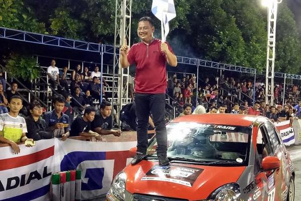 James Sanger, ingin juara di GOR Saburai, Bandar Lampung 2017. (foto : budsan)