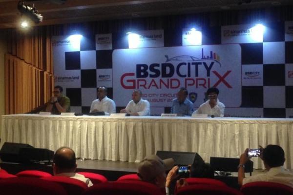 Konferensi Pers BSD City Grand Prix, Selasa (23/5)