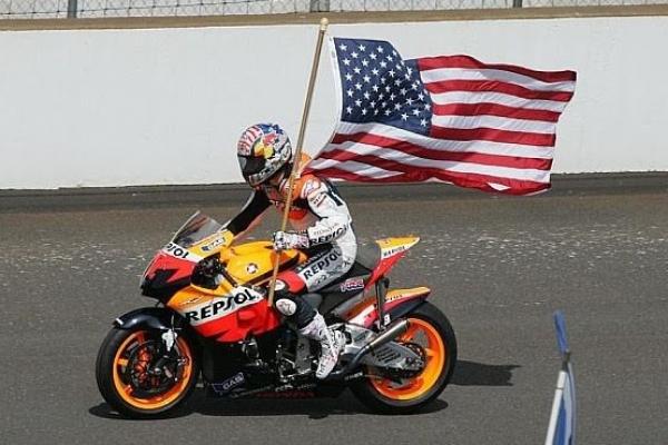 Nicky Hayden, pebalap kebanggaan Amerika Serikat. (foto : MotoGP)