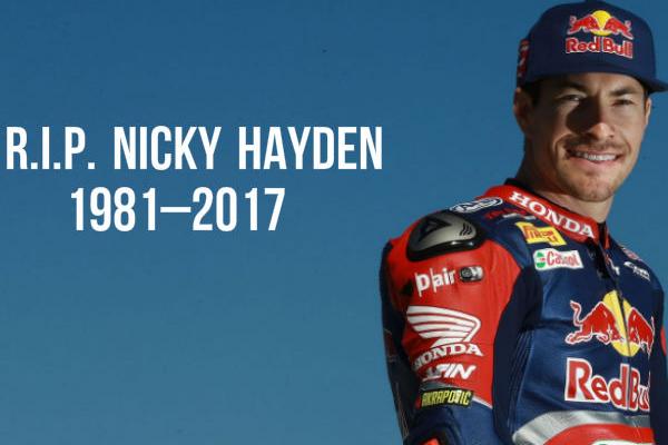 Nicky Hayden menghembuskan nafas terakhir usai mengalami kecelakaan ditabrak mobil saat bersepeda (ist)
