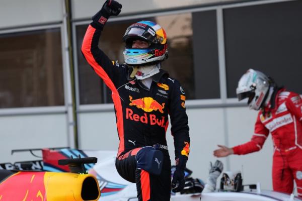 Daniel Ricciardo meraih kemenangan pertamanya di musim 2017 di Grand Prix Baku, Azerbaijan (ist)