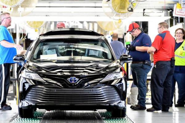 Produksi Toyota Camry di pabrik Kentucky, Amerika Serikat (ist)