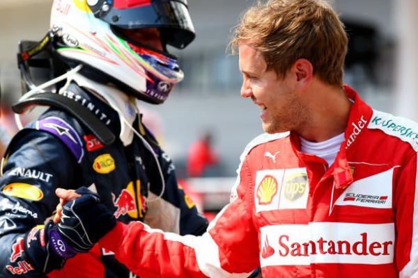 Daniel Ricciardo (kanan) komentari insiden Azerbaijan yang dilakukan Vettel (ist)