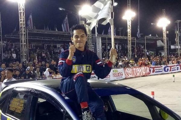 Tumbangkan para senior, Addyek beri kejutan di kelas A Auto Gymkhana Bandung