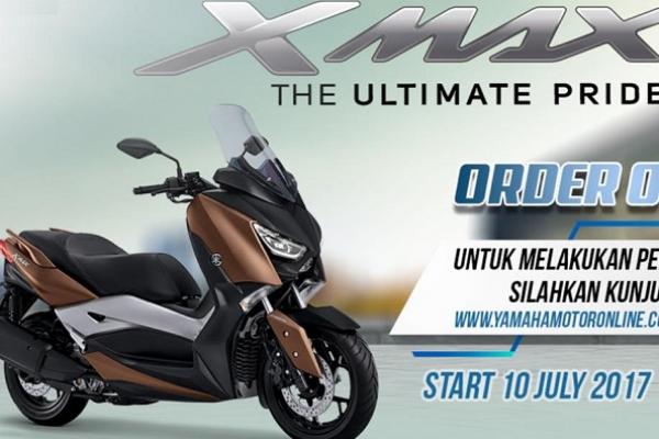 Yamaha XMax siap diorder melalui online