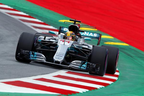 Posisi start Lewis Hamilton turun di 5 grid di Grand Prix Austria (ist)