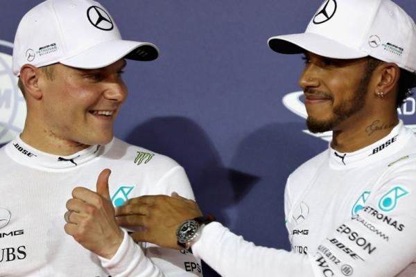 Bottas dan Hamilton, terasa makin solid. (foto : F1)