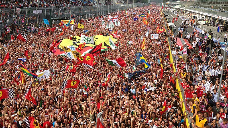 Sirkuit Monza, Italia bakal dibanjiri tifosi penggemar tim Ferrari