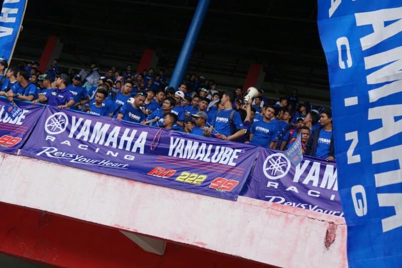 Fans Yamaha menyemut di sirkuit Sentul Internasional, Bogor