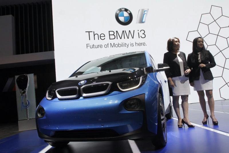 BMW i3 menjadi peluru terbaru dari BMW Group. (Foto : Ria Afriliani)