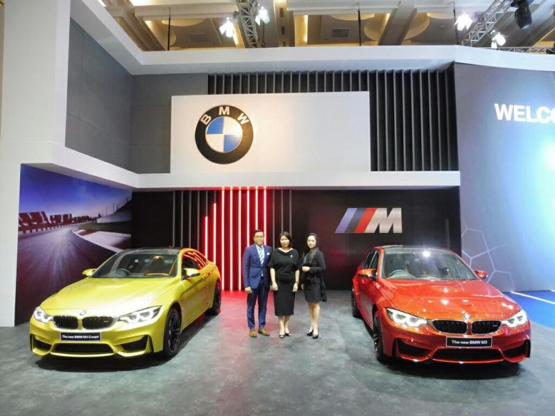 Dua BMW M3 dan BMW M4 Coupe siap meluncur di Jakarta