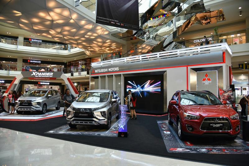 Launching Exhibition Mitsubishi Xpander di mal Paragon Semarang