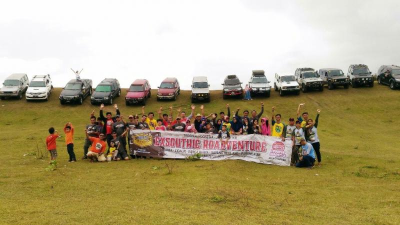 Komunitas Trooper Indonesia gelar touring di Jawa Barat