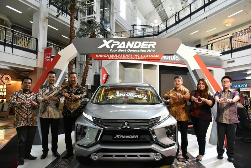 Kyoya Kondo, Presdir MMKSI memilih special exhibition Xpander di Makassar