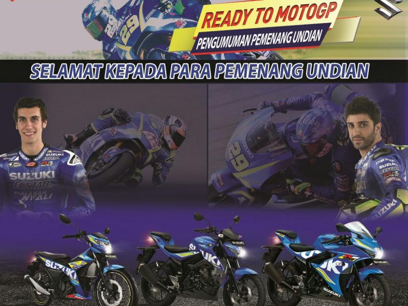 Sebanyak 70 konsumen Suzuki Indonesia akan menonton MotoGP di Sirkuit Sepang