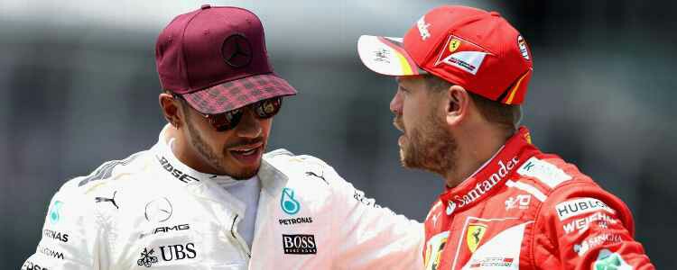 Hamilton dan Vettel memang harus keras di Sepang, Malaysia