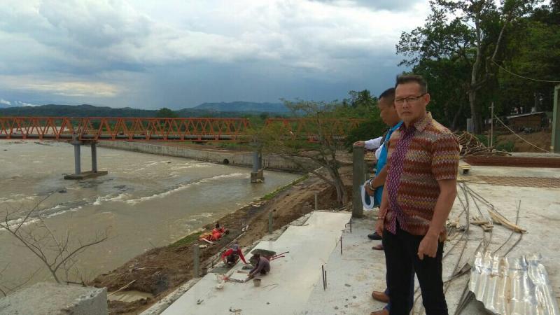 Sempat Mau Dibangun Sirkuit Balap, Kawasan Pinggir Sungai Lematang Lahat Mulai Dibangun Mall Megah