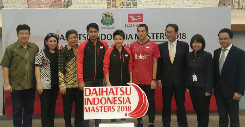 Daihatsu Indonesia Masters digelar Januari 2018 di Jakarta