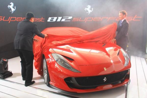 Peluncuran Ferrari 812 Superfast di wisma MRA, Jakarta Selatan (ist)