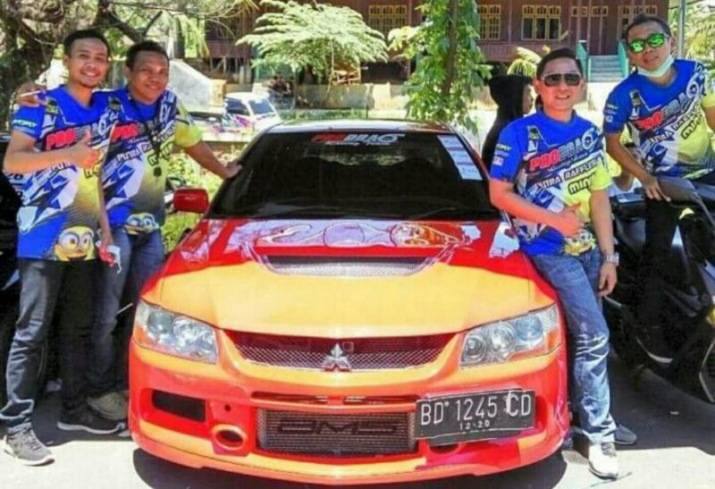 Gerry Duta, promotor balap yang cukup produktif di Bengkulu. (foto : Bangve)