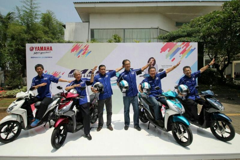 Yamaha dominasi survei sebagai kendaraan yang membahagiakan. (foto : yamaha)