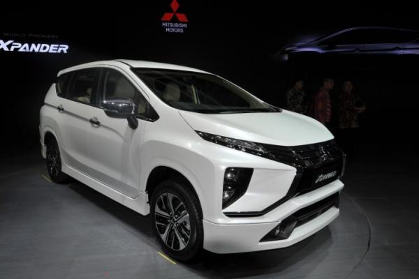 Mitsubishi Xpander warna putih jadi pilihan favorit konsumen (ist)