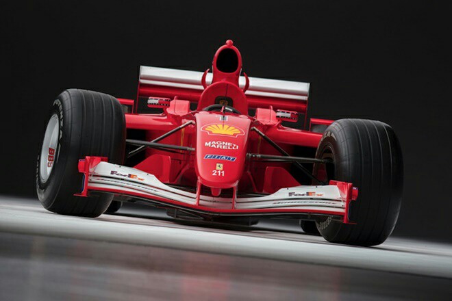 Mobil Ferrari bekas Michael Schumacher ini laku hampir 100 miliar rupiah. (foto : ferrari)