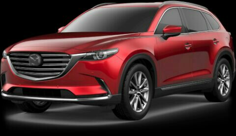  All New Mazda CX-9 2018 warna soul red metallic. (foto : Mazda USA)