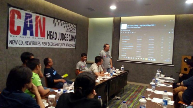 Suasana CAN Head Judge Champ di Ibis Styles Hotel Sunter Jakarta. (foto : yacob)
