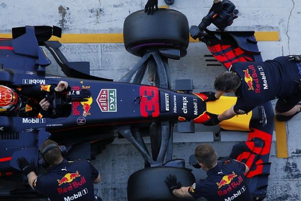 Tim Red Bull meyakini penambahan kompon ban berdampak positif (ist)
