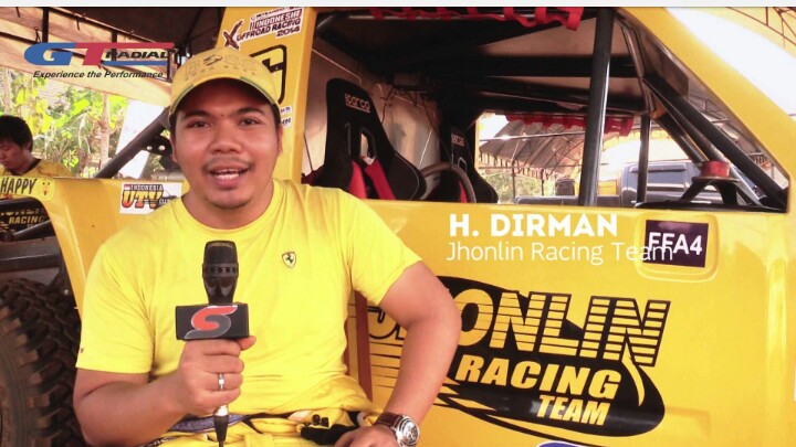 Haji Dirman, salah satu andalan Jhonlin Racing Team. (foto : ist)