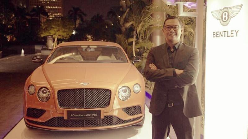 Dhani Yahya, buka program trade-in khusus Bentley Continental GT. (foto : ist)