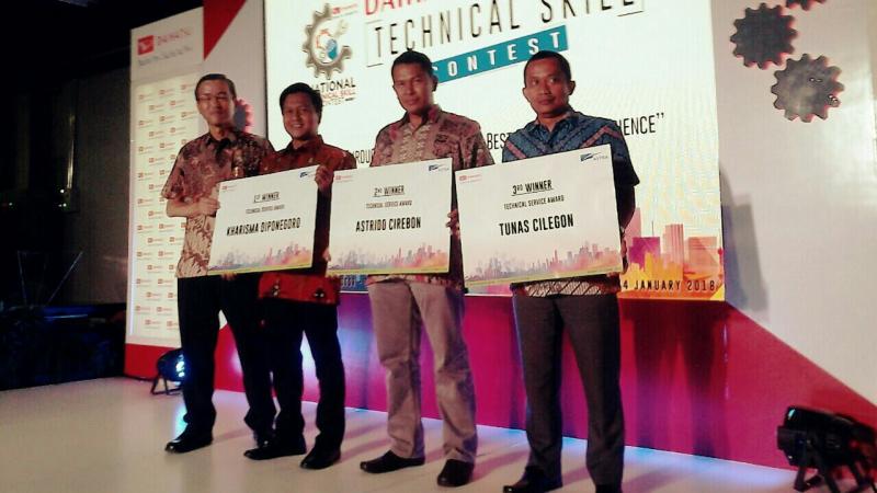 Daihatsu Malang Dominasi Juara di Kompetisi Teknisi Nasional