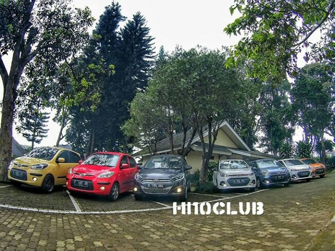 Hyundai i10 Club rutin melakukan kegiatan dan disupport pabrikan. (Foto : ist)