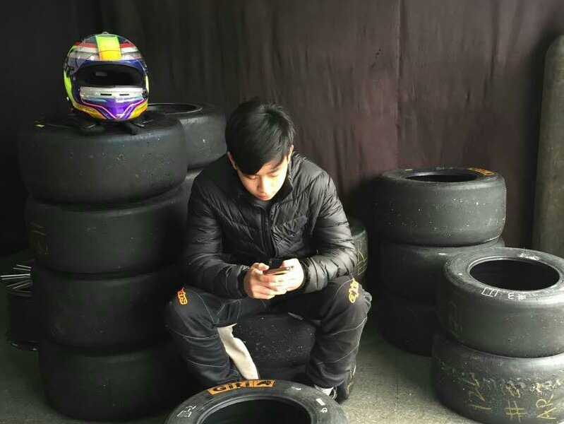 Keanon Santoso, test kedua Asian Formula Renault di sirkuit Zhuhai, Cina. (Foto : Yongliek)