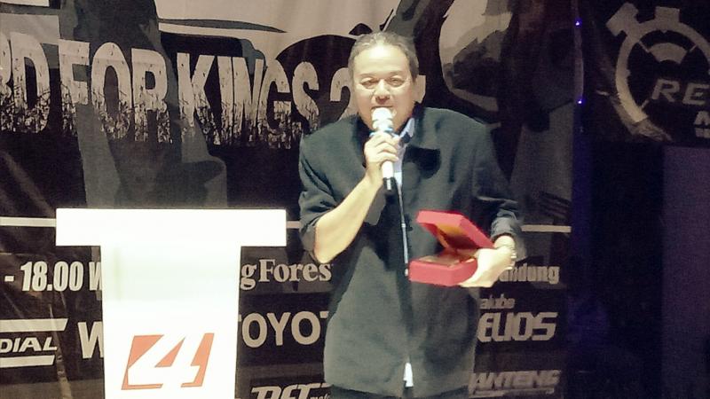 Tjahyadi Gunawan, promotor balap terbaik dan paling inovatif. (Foto : budsan)