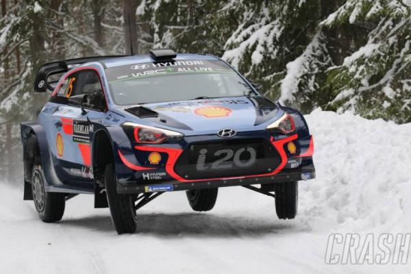 Thiery Neuville rajai WRC Swedia (ist)