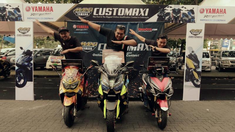 Semarak final Yamaha CustoMAXI 2018 akan dihelat di Jakarta. (foto : Yamaha)