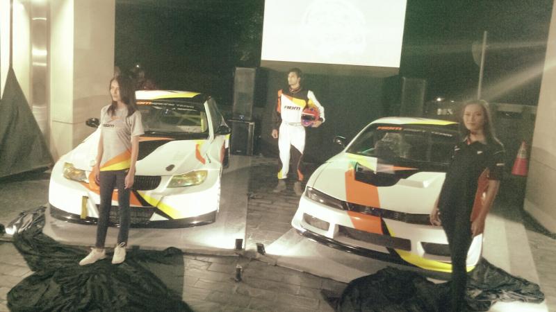 New livery ABM Motorsport resmi dilaunching di Titan Center Bintaro, Tangsel, Minggu (25/2) malam. (foto : budsan)